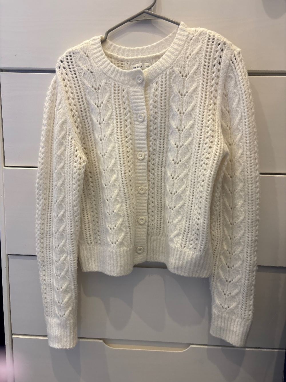 Hollister Cable-Knit Cardigan